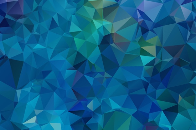 Blau geometrischen Formen Hintergrund