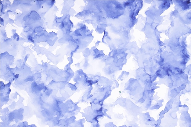 Vektor blau getönten abstrakten aquarell textur hintergrund