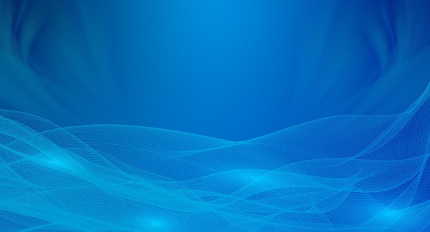Blaue abstrakte Vektor-Hintergrund-Design-Vorlage