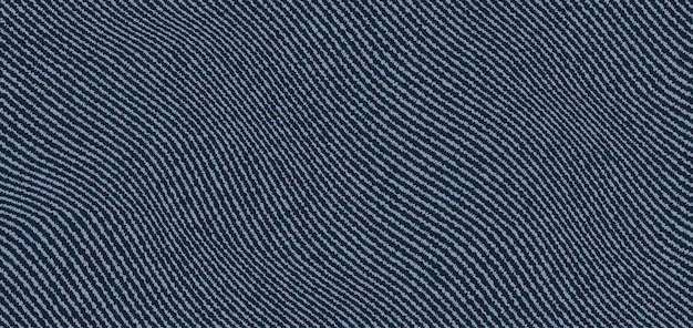 Blaue Denim-Textur Close-up-Hintergrund horizontale Vektor-Design-Illustration Dunkelblaue Jeans-Webe