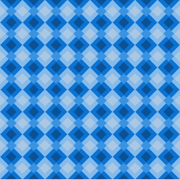 Blaue Linie und geometrische Form nahtloses Muster Hintergrundgewebe und ethnisches Illustrationsdesign