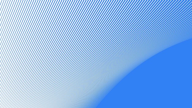 Blaue schräge gekrümmte Linien Vektorbild des Hintergrunds für Hintergrund oder Präsentation