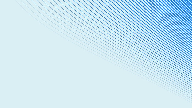 Blaue schräge gekrümmte Linien Vektorbild des Hintergrunds für Hintergrund oder Präsentation
