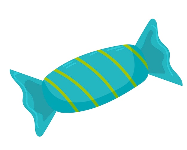 Blaue Süßigkeiten Vektor-Illustration