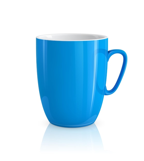 Blaue tasse