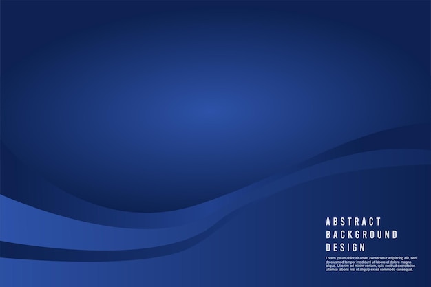 Blauer abstrakter Hintergrund für ein Banner-Poster