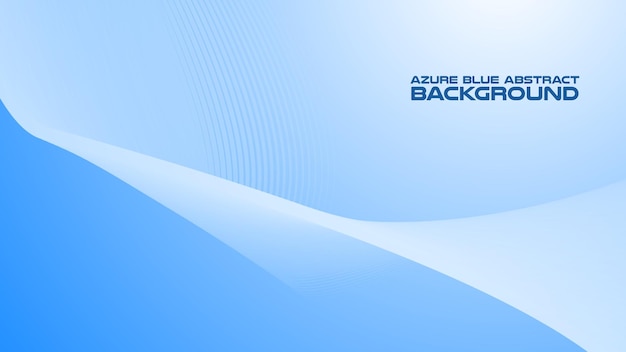 Blauer abstrakter Hintergrund mit kurvenförmiger Linie für den Hintergrund oder die Präsentation