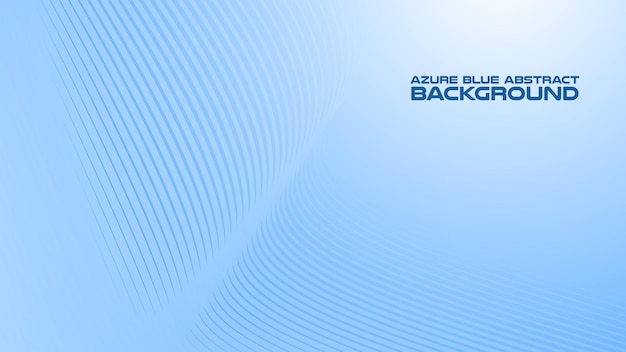 Blauer abstrakter Hintergrund mit kurvenförmiger Linie für den Hintergrund oder die Präsentation