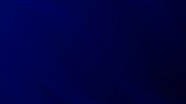 Blauer abstrakter Hintergrund mit welligem Ornament