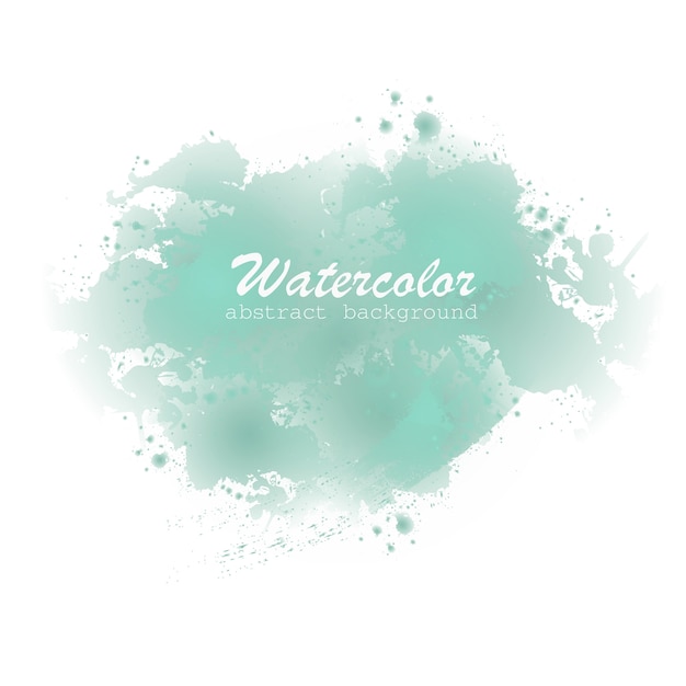 Vektor blauer aquarell hintergrund