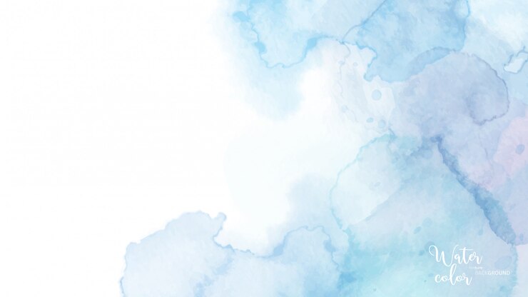 Blauer Aquarellhintergrund