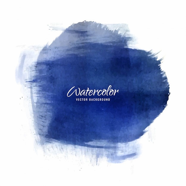 Blauer aquarellhintergrund