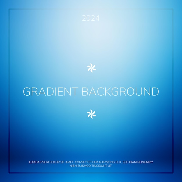 Blauer Gradient-Hintergrund für digitale Kreationen