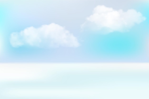 Blauer Himmel mit weißen Wolken abstrakter Hintergrund
