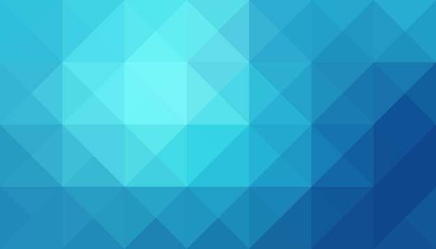 blauer Hintergrund Triangulationsstil
