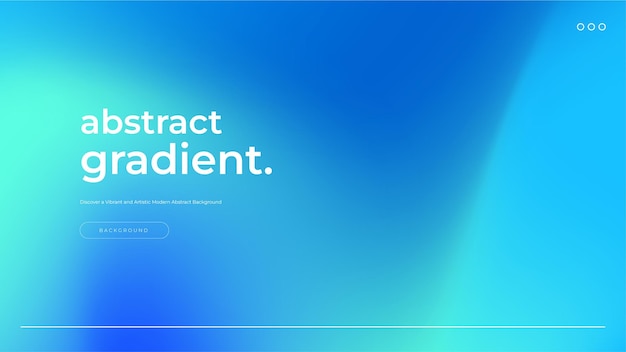 Blauer und grüner moderner abstrakter Gradient-Hintergrund
