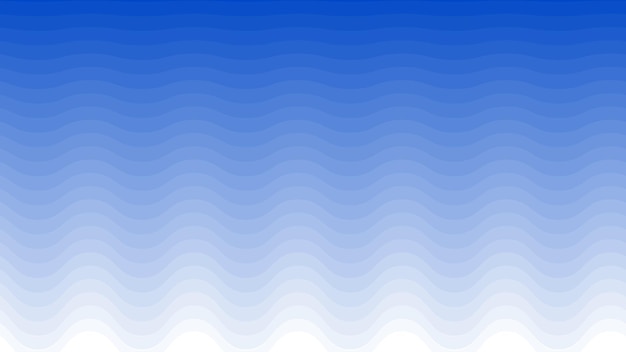 Blauer Wellen-Abstrakt-Hintergrund mit Gradient für Hintergrund oder Präsentation