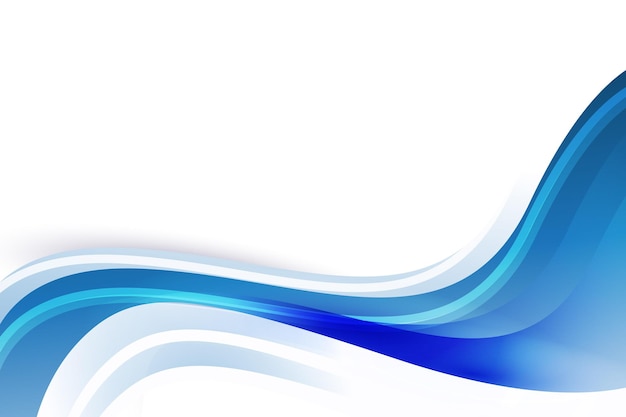 Blauer Wellen-Hintergrund
