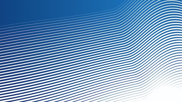 Blaues abstraktes Streifen-Linien-Hintergrund-Vektorbild