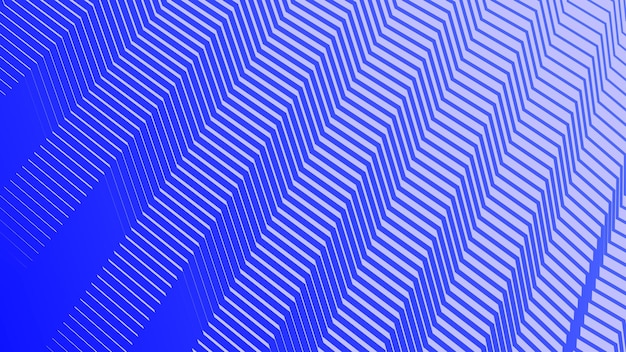 Blaues Zick-Zack-Muster abstrakter Hintergrund