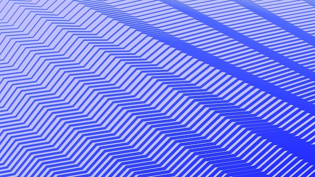 Blaues Zick-Zack-Muster abstrakter Hintergrund