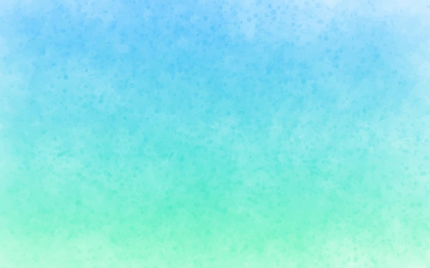 Blaugrüner aquarell abstrakter hintergrund premium-vektor