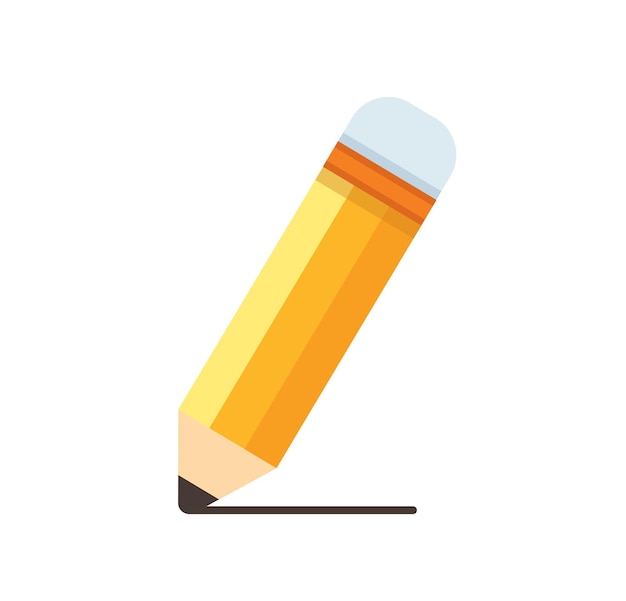 Bleistift-Symbol-Vektor-Illustration