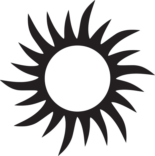 Blendende freude sonnensymbolik sonnenspektrum sonnenlogo-design