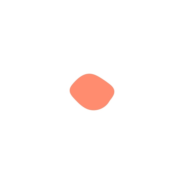 Blob-Satz abstrakte Vektorfarbe trendy