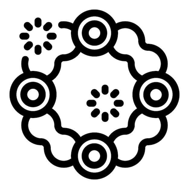Blockchain-Technologie, die ein dezentralisiertes Netzwerk für Kryptowährungstransaktionen schafft