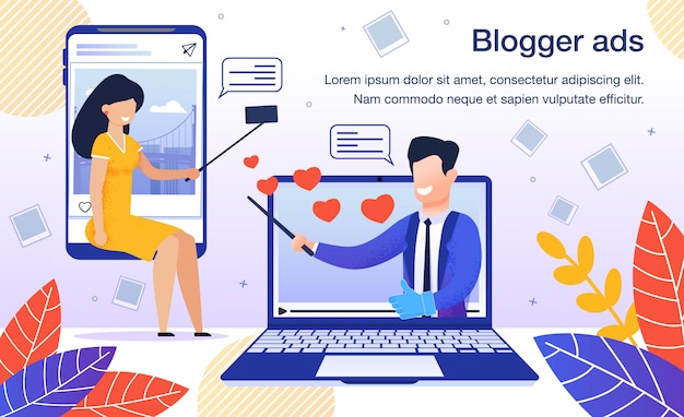 Blogger Advertisement Flat