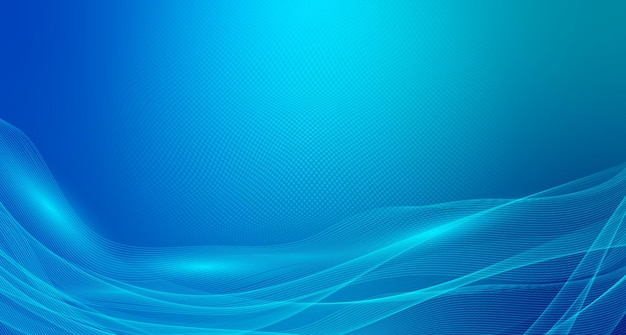 Blue Abstract Vector Hintergrund
