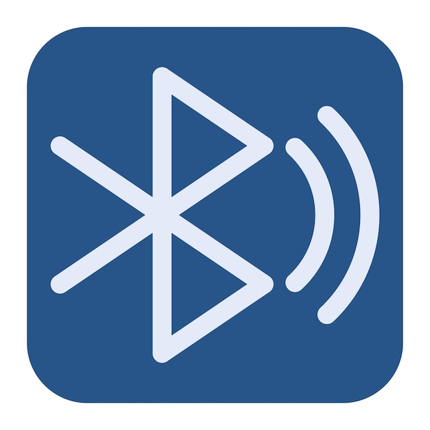 Vektor bluetooth-symbol