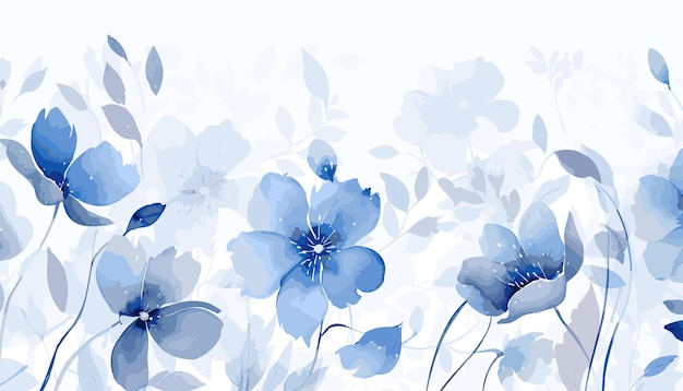 Vektor blumen blumenmuster-vektorillustration