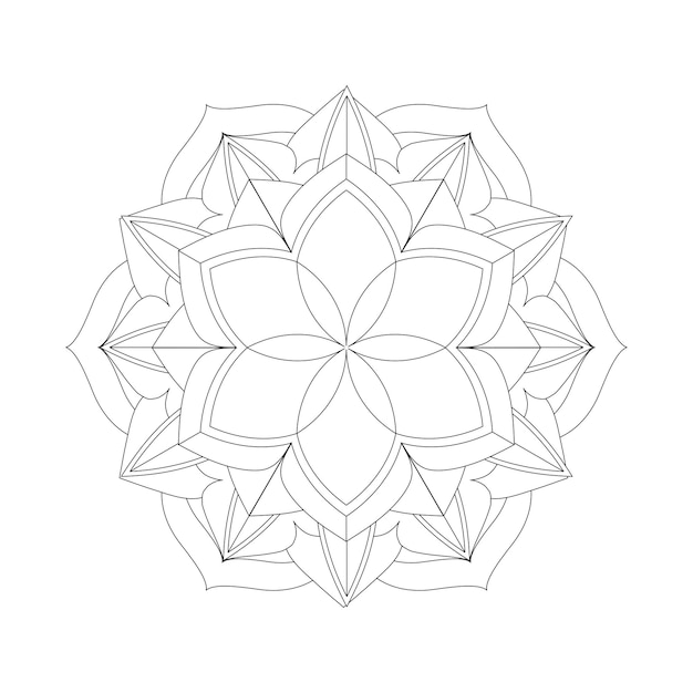 Blumen mandala malbuch kdp design