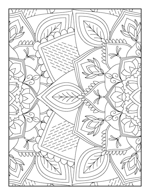 Blumen mandala malvorlagen blumen mandala malbücher malvorlagen abstract