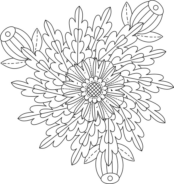 Blumen Mandala