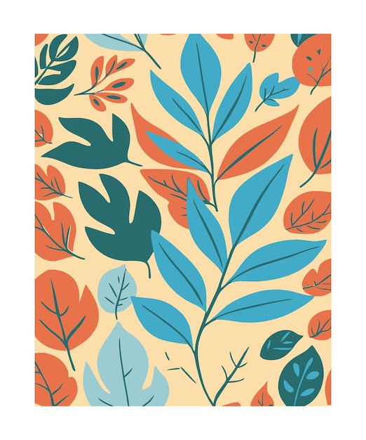 Blumen-Textilmuster-Kollektion für April