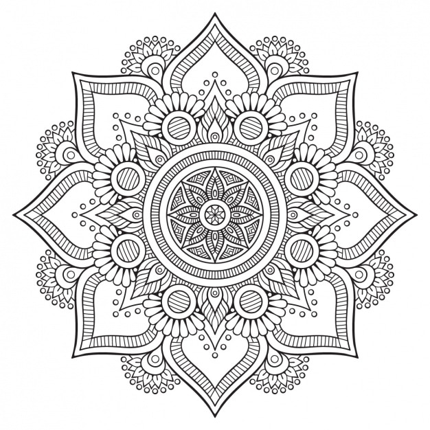 Blumenhintergrundauslegung