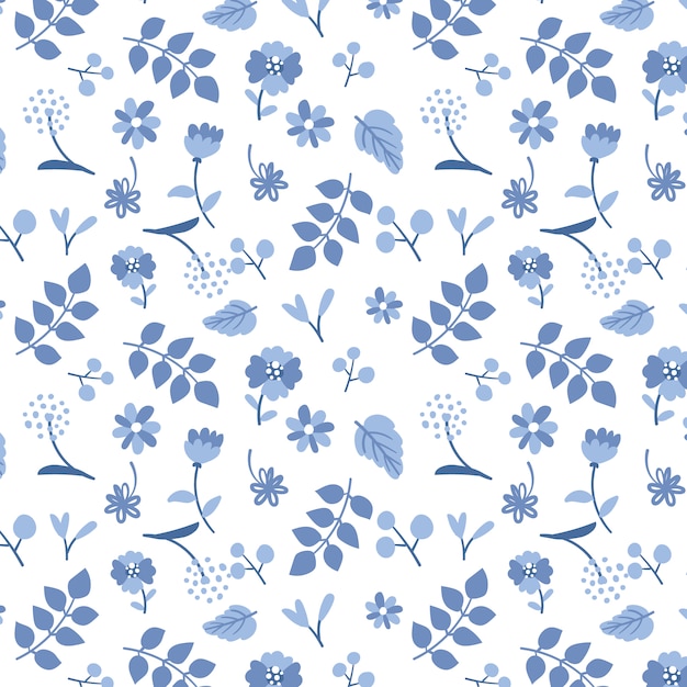 Blumenmuster Design