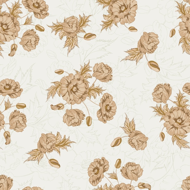 Blumenmuster Design