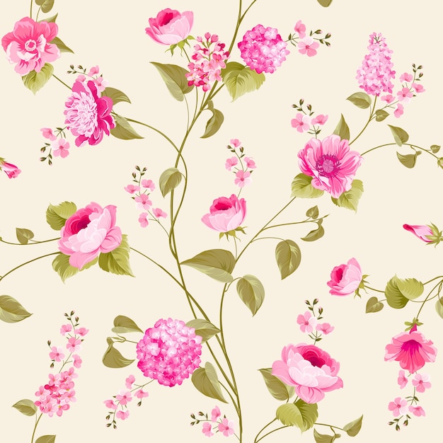 Blumenmuster-Design