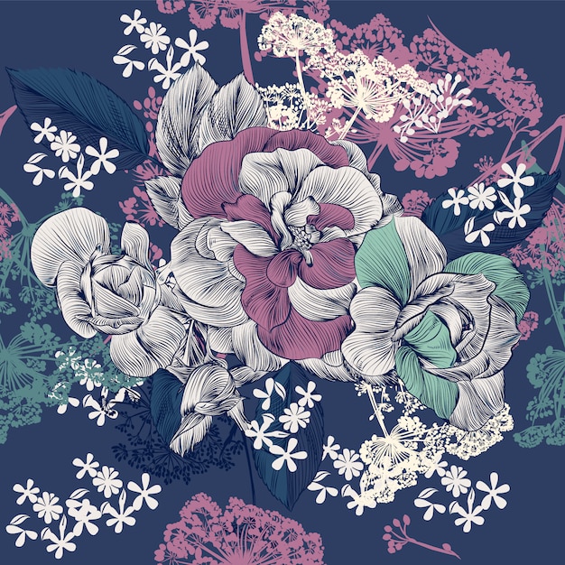 Blumenmuster design