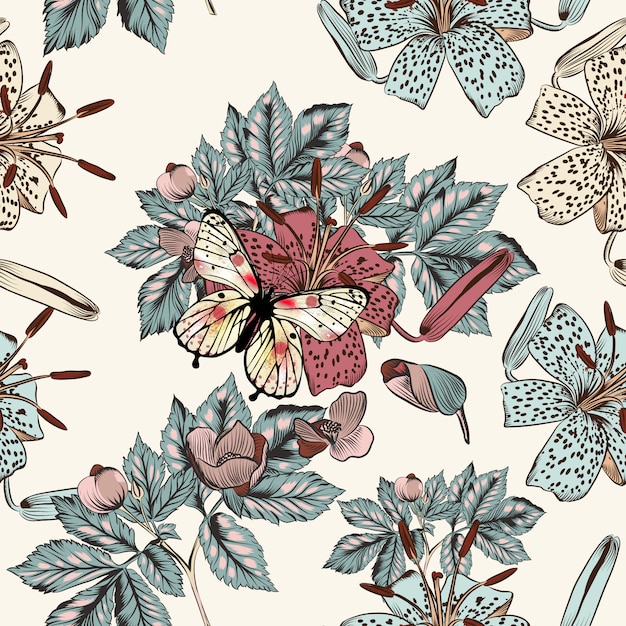 Blumenmuster design