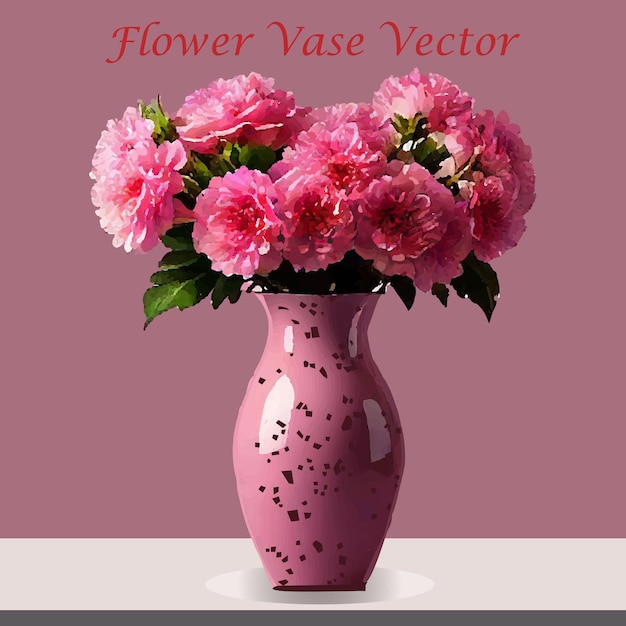 Blumenvase mit Blumen