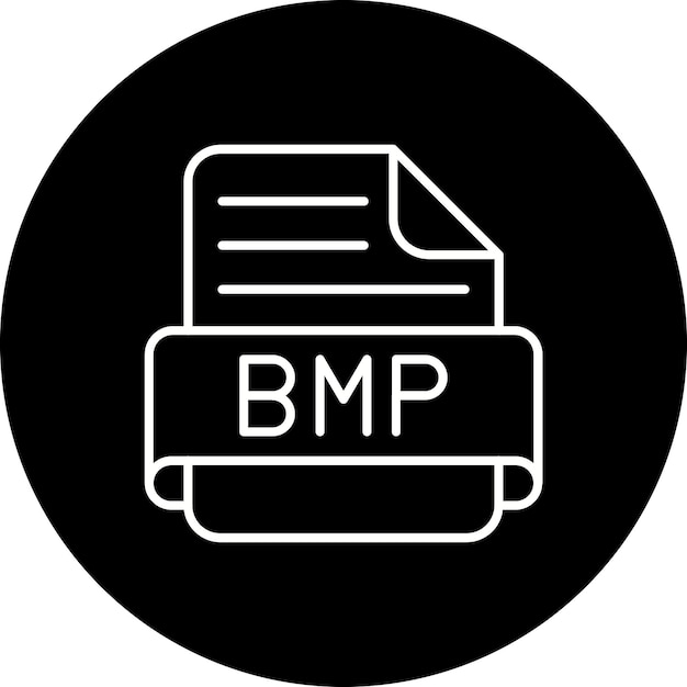 Vektor bmp-symbol