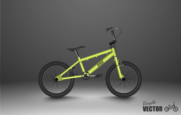 Vektor bmx fahrrad