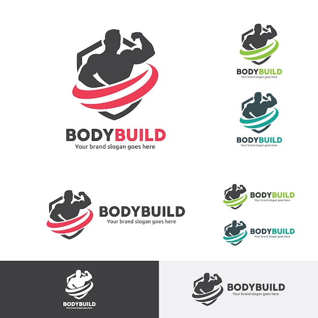 Bodybuilder logo