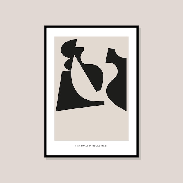 Böhmisches minimalistisches kunstdruckposter für ihre wandkunstsammlung und innenarchitekturdekoration