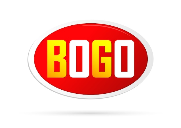 BOGO Verkauf Poster Design Vorlage kaufen Sie 1 bekommen Sie 1 kostenlos
